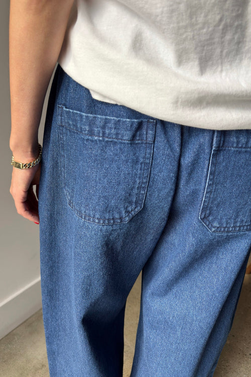 Le Bon Shoppe | Gardener Pants - Blue Denim