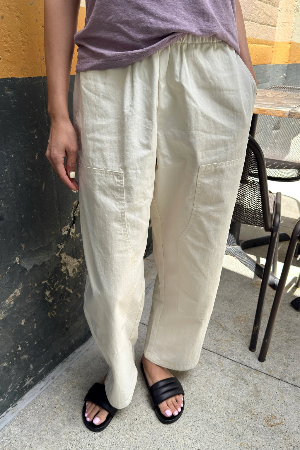 Le Bon Shoppe | Gardener Pants - Ecru