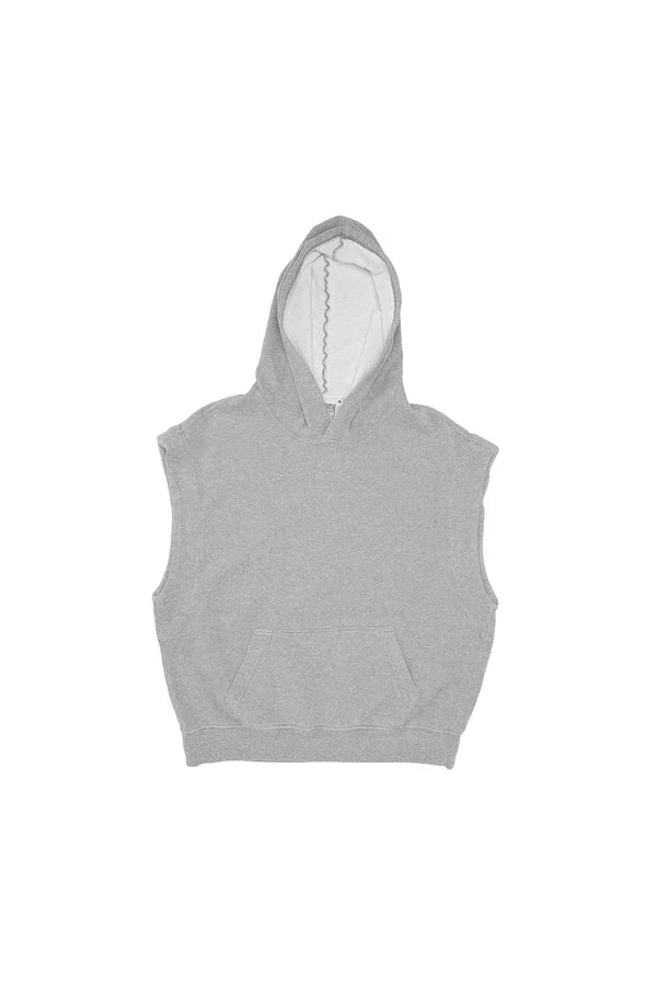 Jungmaven | Balboa Hooded Sweatshirt - Heather Grey - Unisex