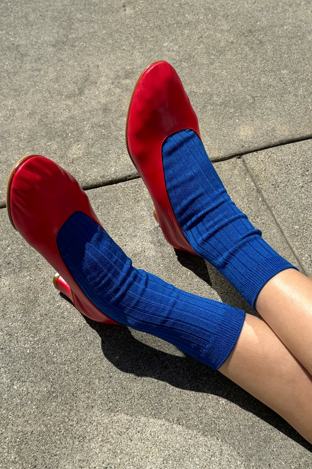 Le Bon Shoppe | Her Socks - Cobalt
