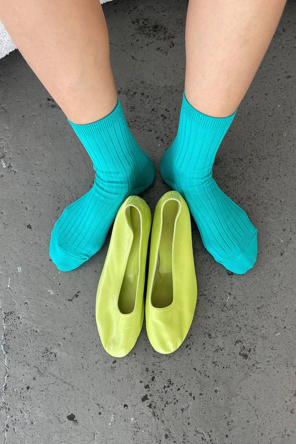 Le Bon Shoppe | Her Socks - Turquoise