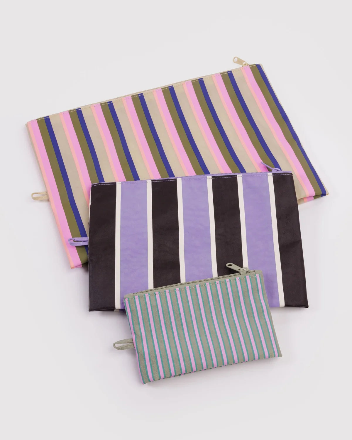 Baggu | Go Pouch Set - Candy Shop Stripes