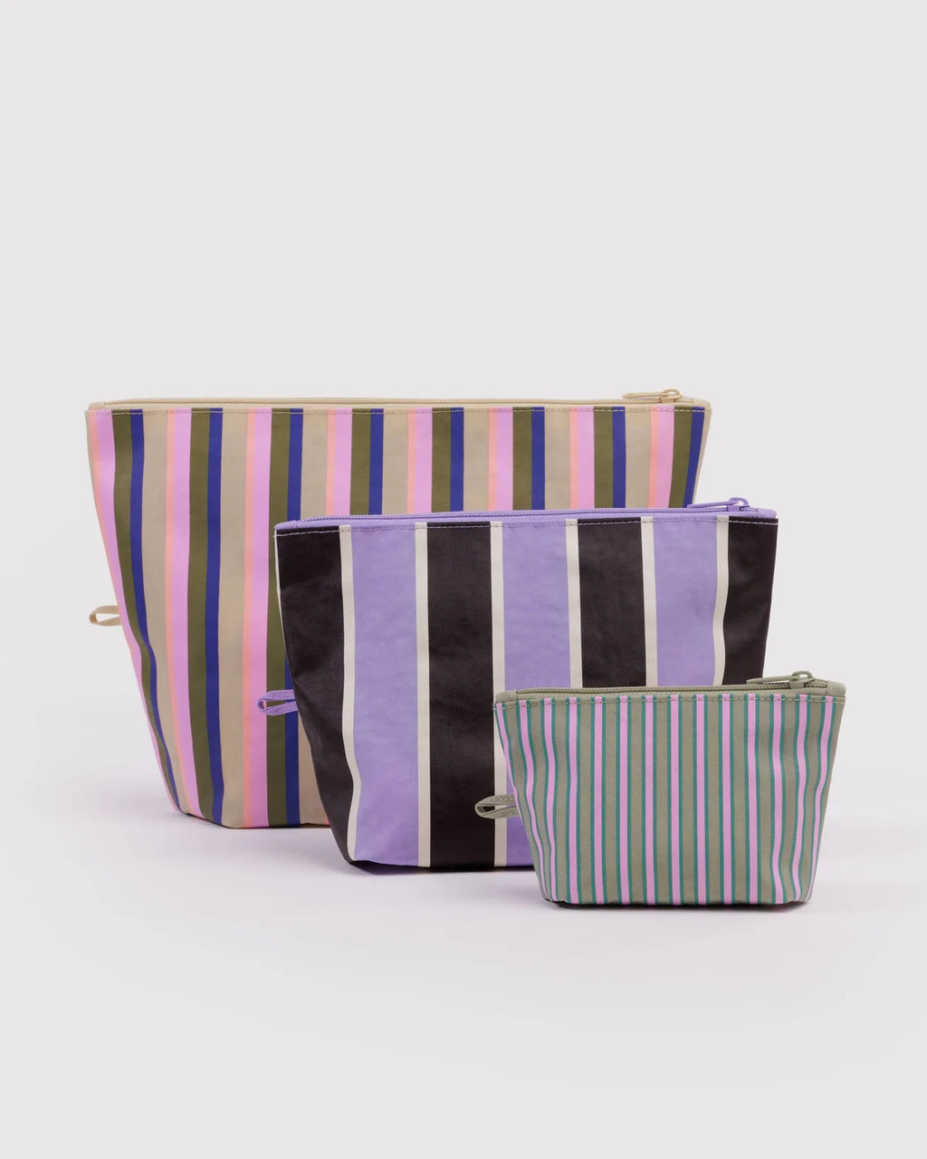 Baggu | Go Pouch Set - Candy Shop Stripes