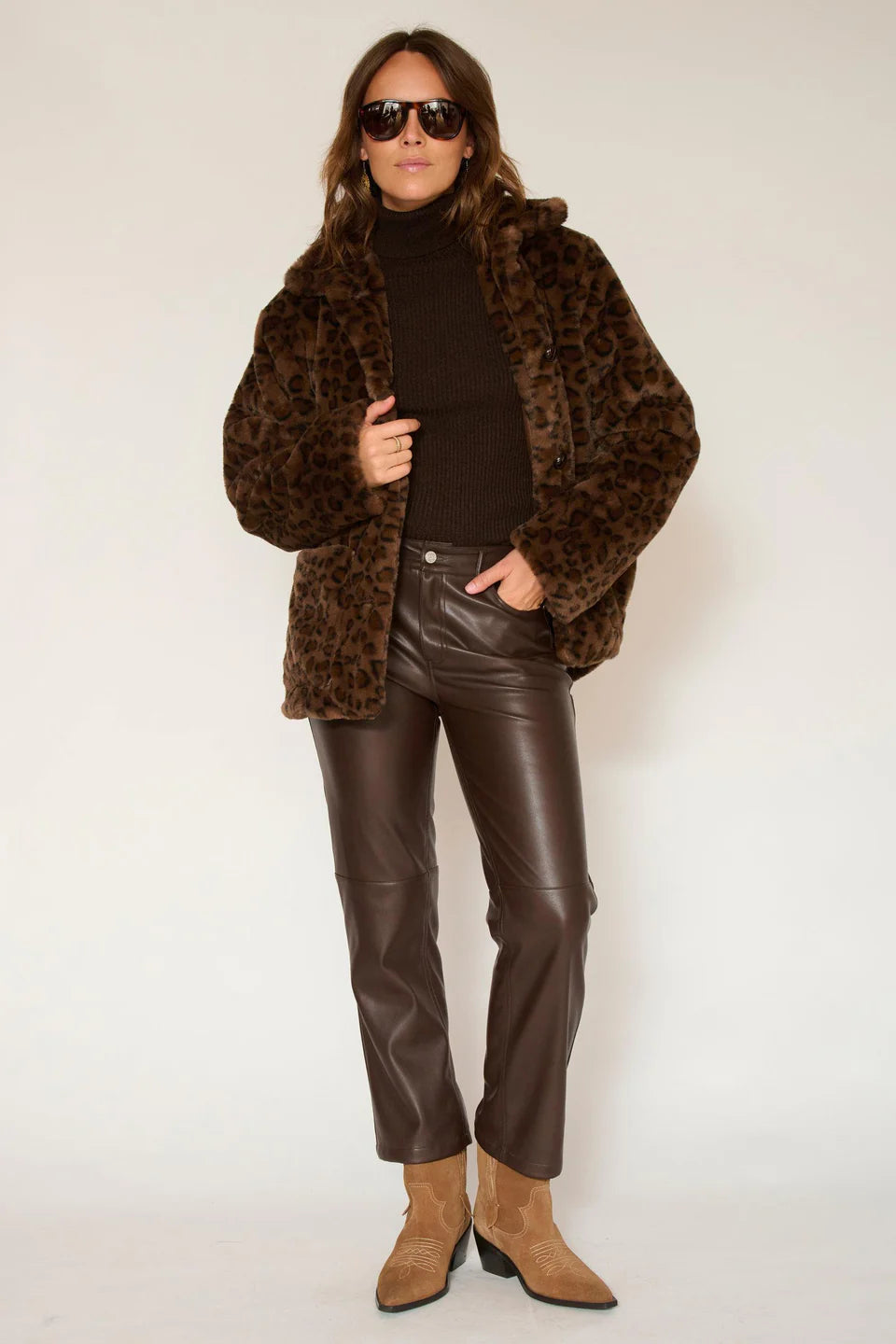 MKT Studio | Melton Brown Coat