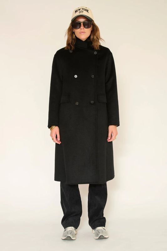 MKT Studio | Long Coat Mexi Black