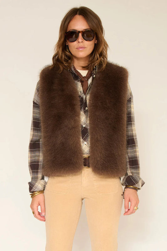 MKT Studio | Vest Galou Brown