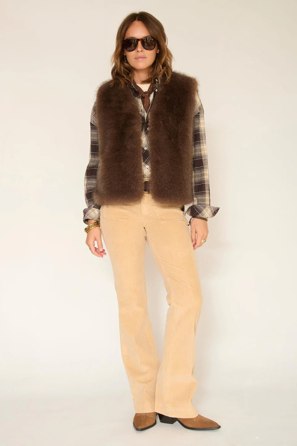MKT Studio | Vest Galou Brown