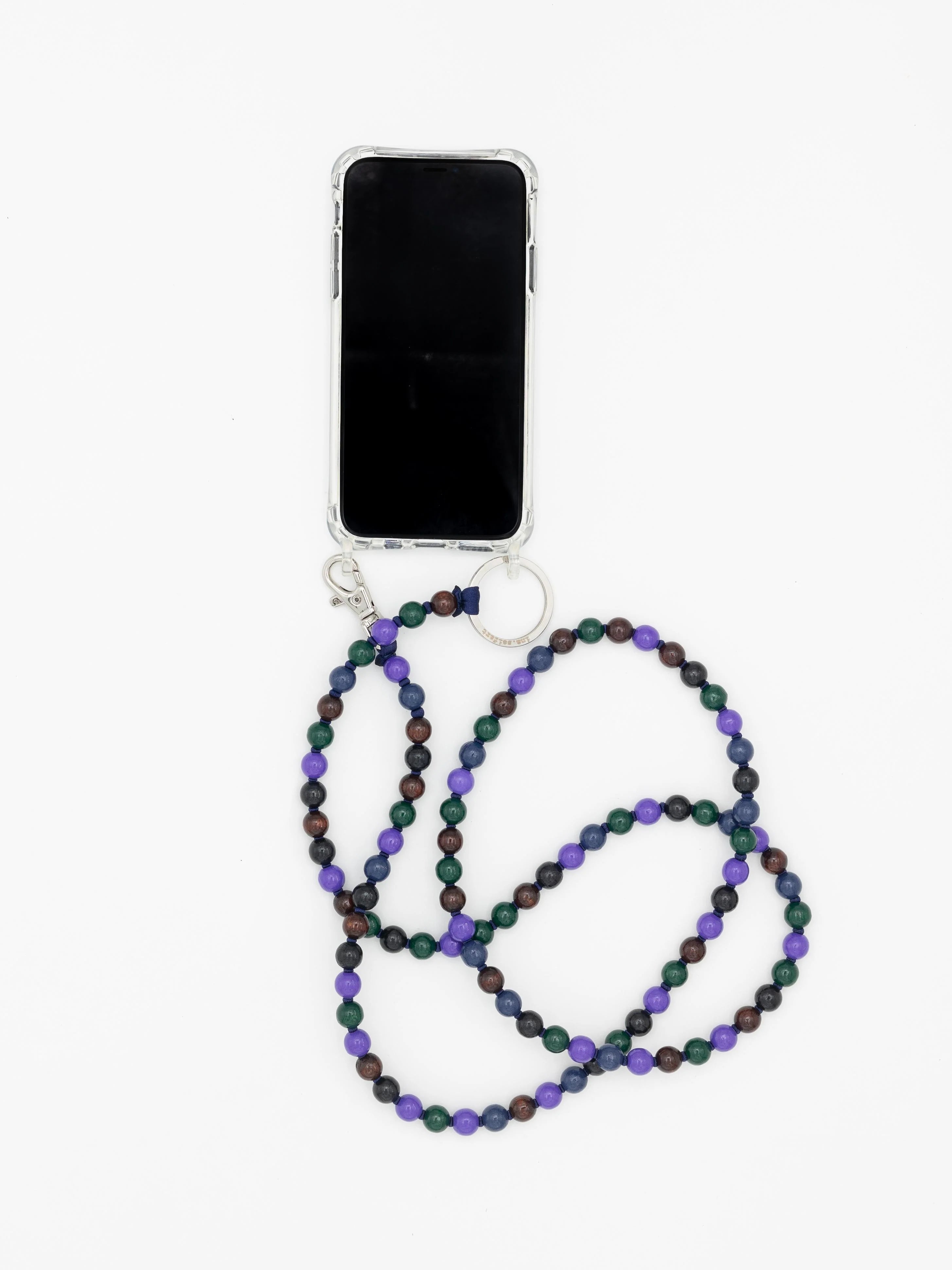 Ina Seifart | Perlen Handykette Phonenecklace - Blackmix