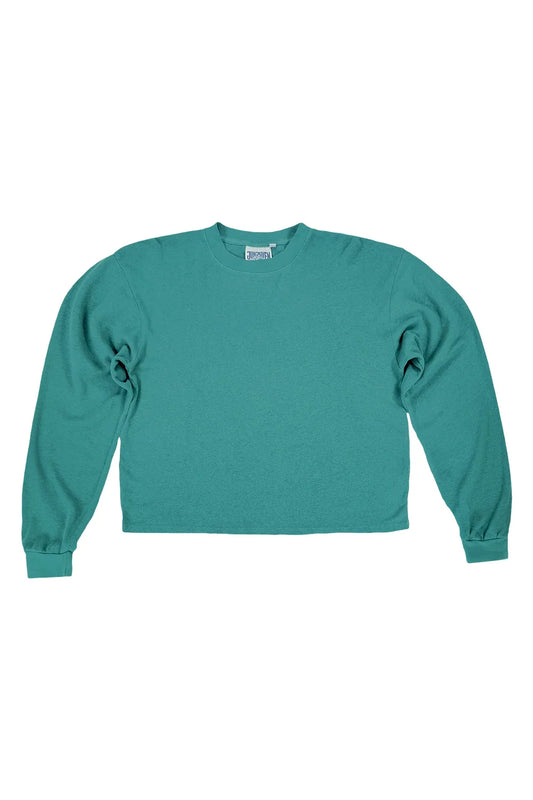 Jungmaven | Cropped Long Sleeve - Teal