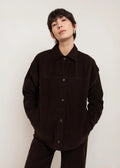 Paper Label | Jill Shirt Jacket - Chocolate Tort