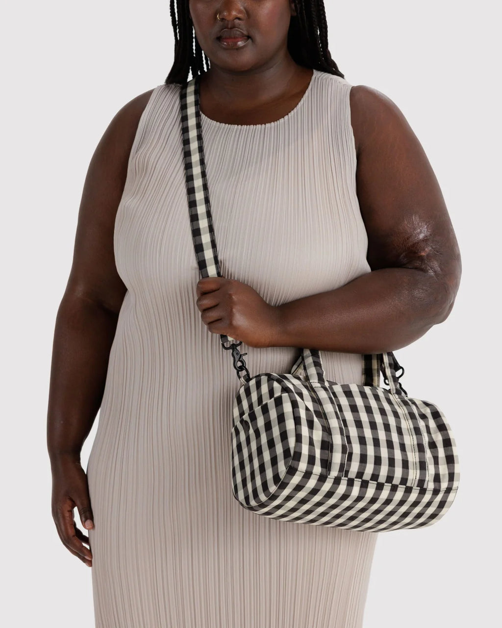 Baggu | Nylon Duffle Bag - Gingham