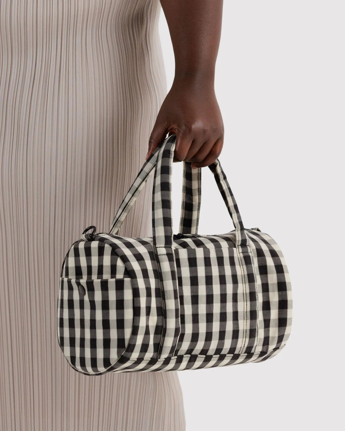 Baggu | Nylon Duffle Bag - Gingham
