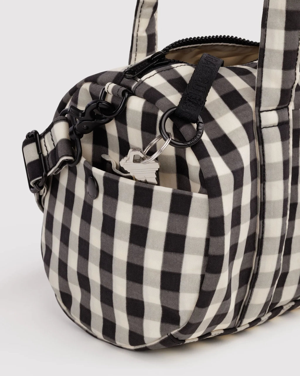 Baggu | Nylon Duffle Bag - Gingham