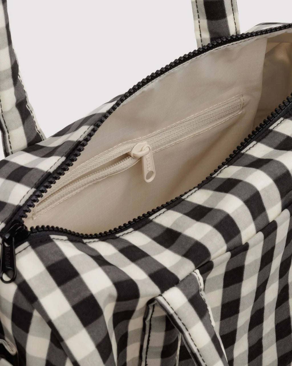 Baggu | Nylon Duffle Bag - Gingham