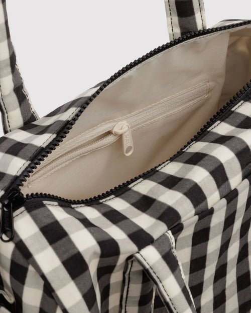 Baggu | Nylon Duffle Bag - Gingham
