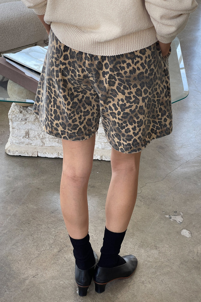 Pre-Order Le Bon Shoppe | City Shorts - Leopard