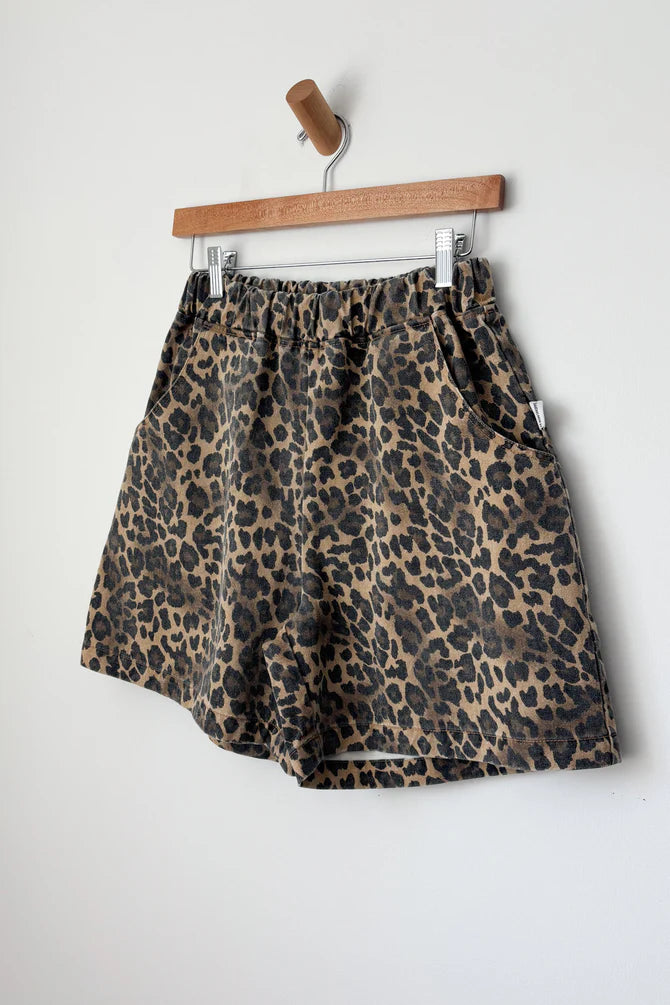 Pre-Order Le Bon Shoppe | City Shorts - Leopard