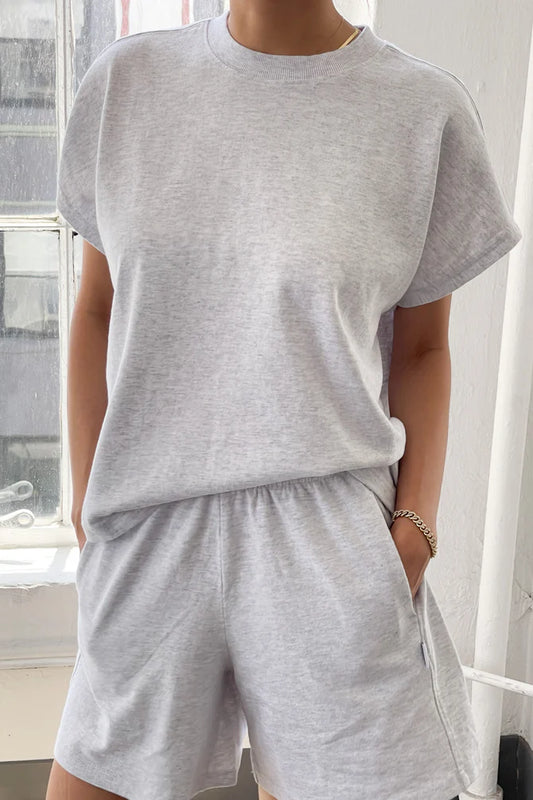 PRE-ORDER Jeanne Tee | Ice Grey
