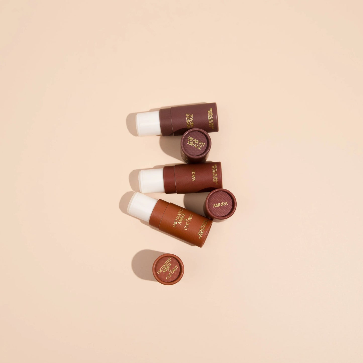 828 Aroma | Solid Perfume - Enchanted Amber & Coconut