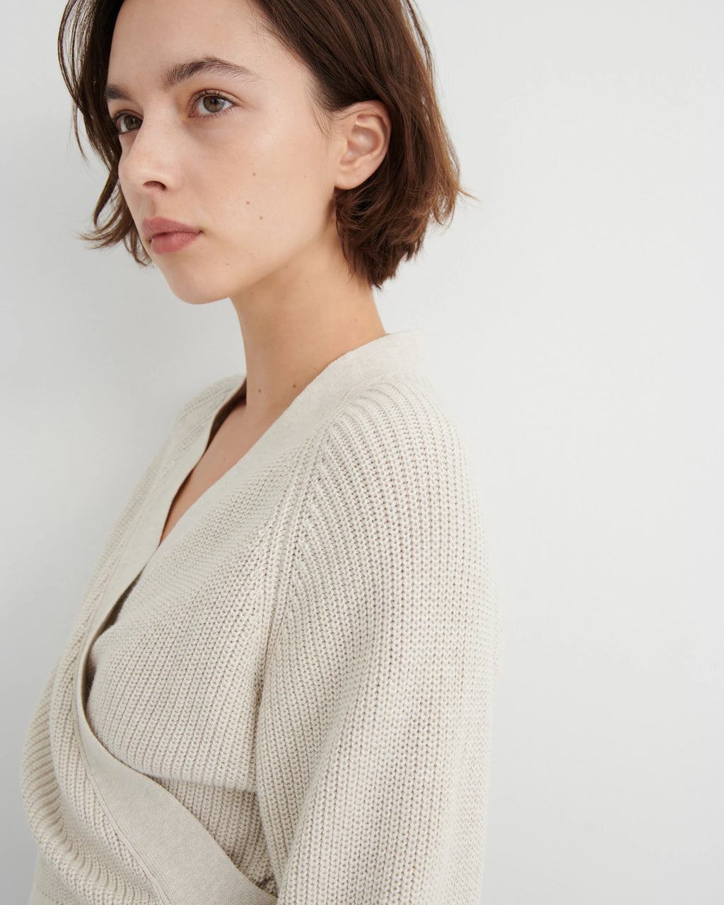 KOWTOW | Composure Cardigan - Oat Melange