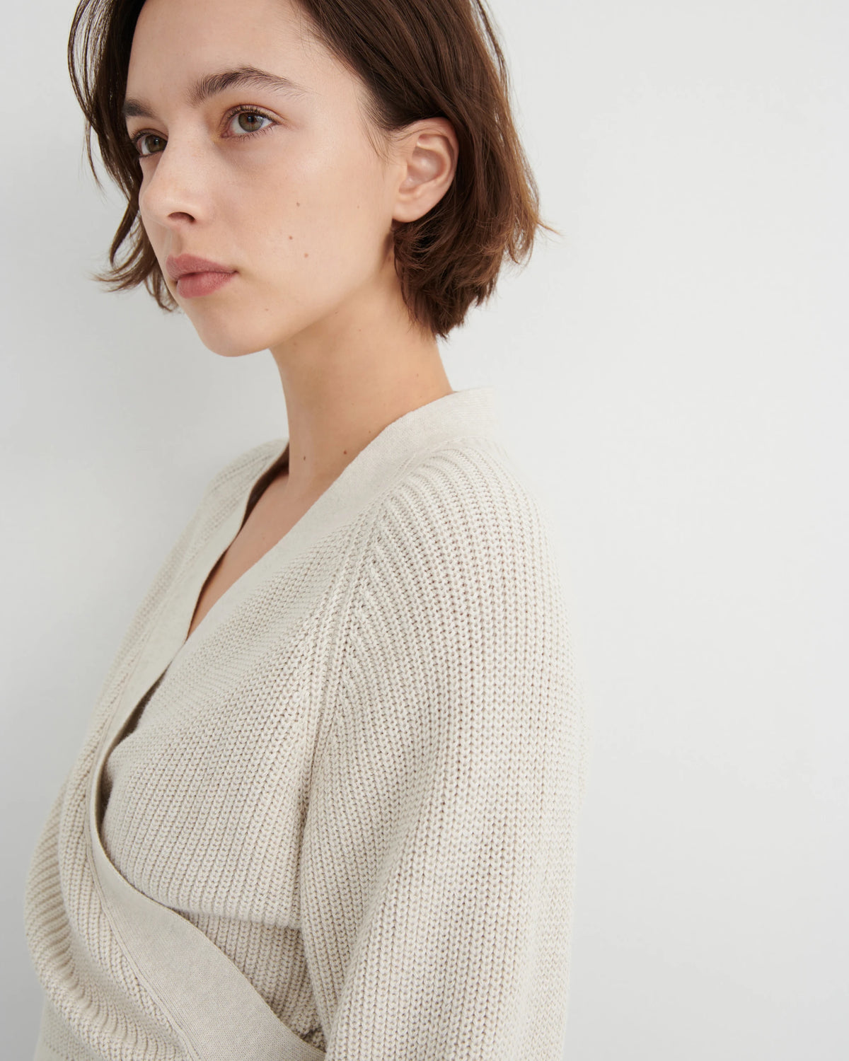 KOWTOW | Composure Cardigan - Oat Melange