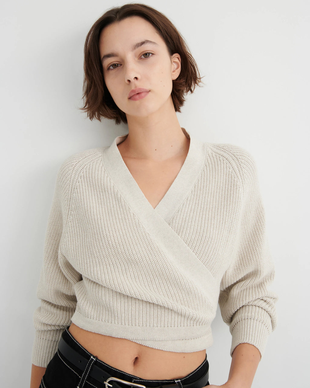 KOWTOW | Composure Cardigan - Oat Melange