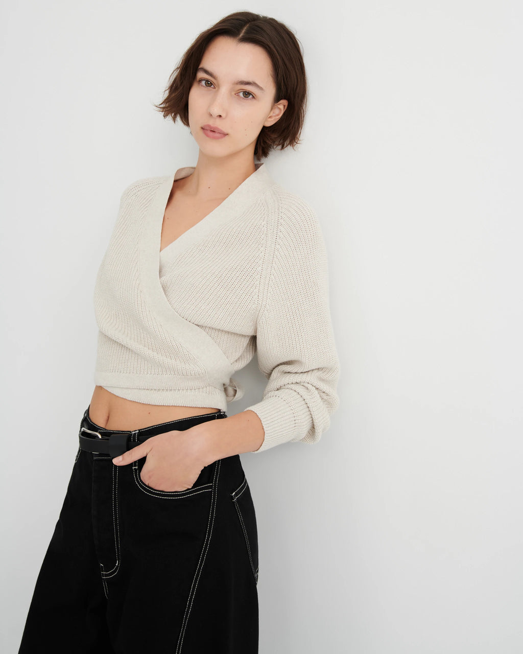 KOWTOW | Composure Cardigan - Oat Melange