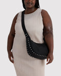 Baggu | Medium Nylon Crescent Bag - Studs