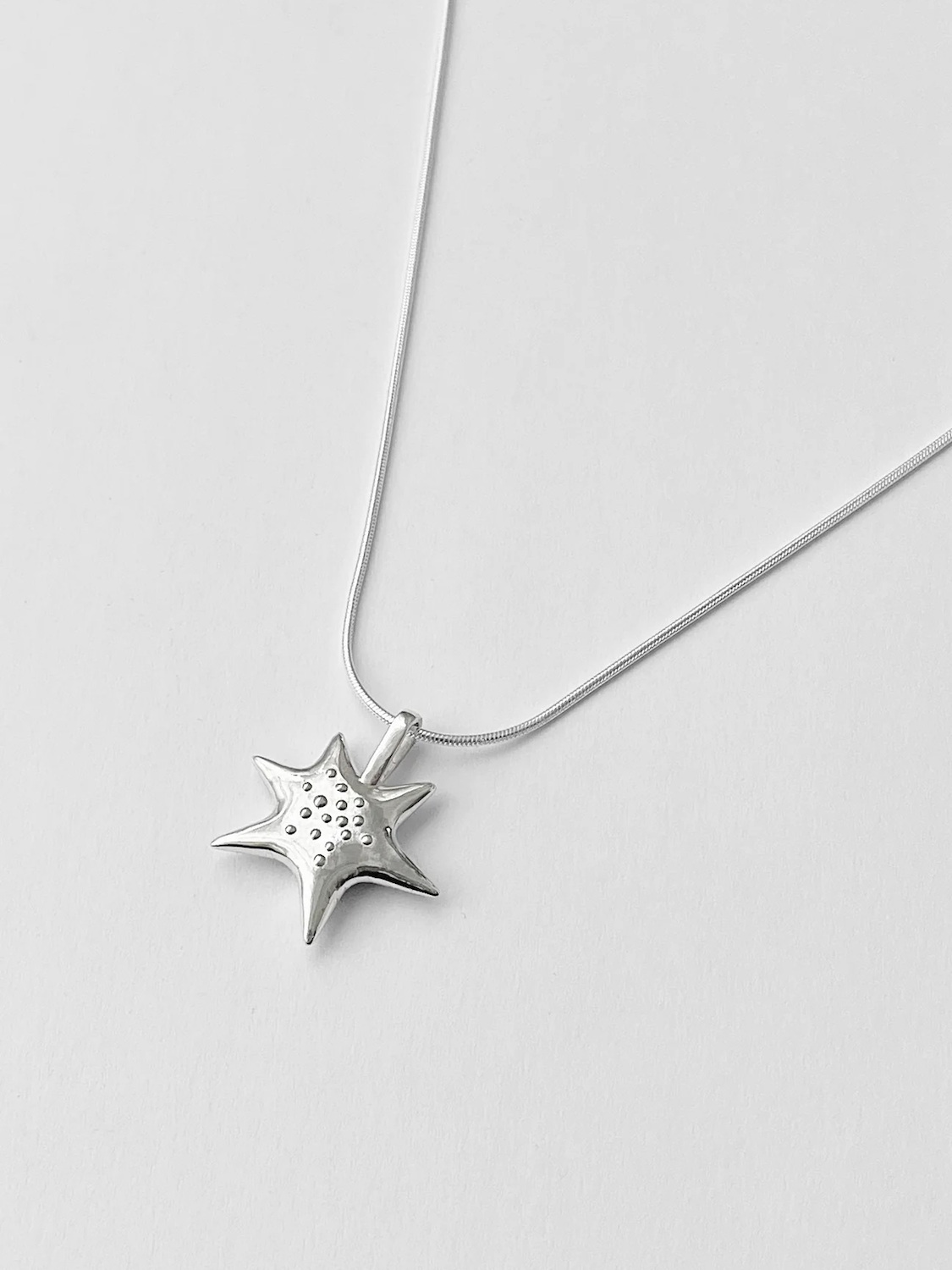 Kara Yoo | Sea Star Necklace - Stearling Silver