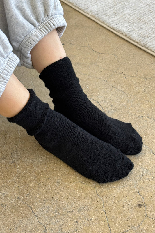 Le Bon Shoppe | Cloud Socks - Jet Black