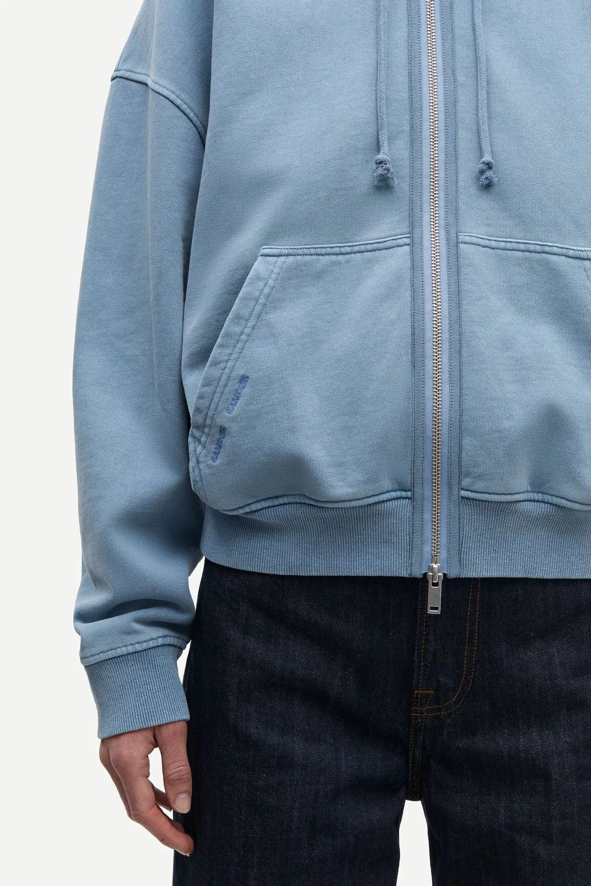 Samsøe Samsøe | Sava Hoodie - Wind Blue Pigment