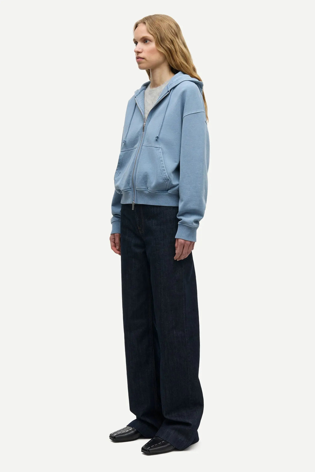 Samsøe Samsøe | Sava Hoodie - Wind Blue Pigment