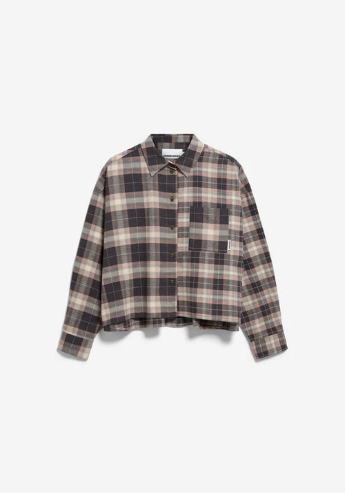 ARMEDANGELS | Nalaani Patched Check Blouse