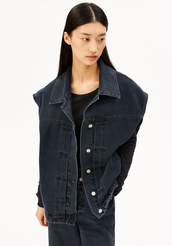 ARMEDANGELS | Oversized Denim Vest - Loire