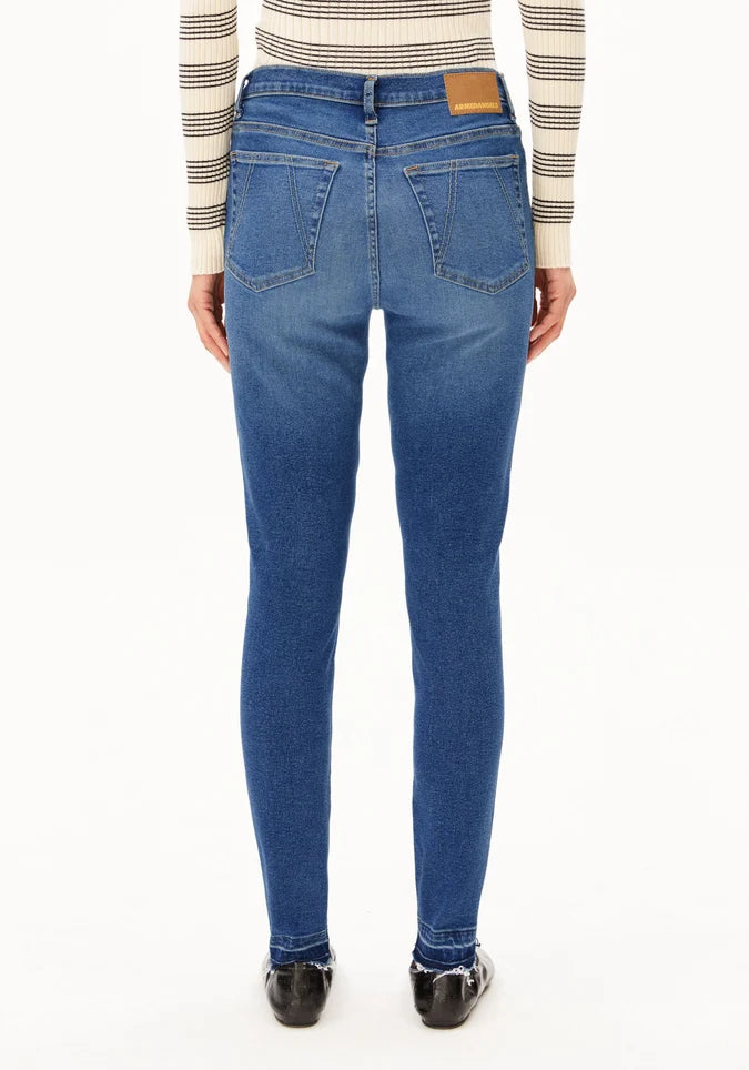 ARMEDANGELS | Tillaa Mid Waist Skinny Jean - Breeze