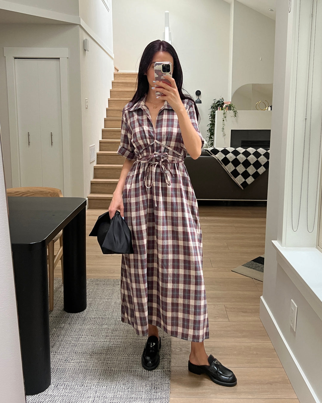 A Bronze Age | Eden Dress - Nerd Plaid