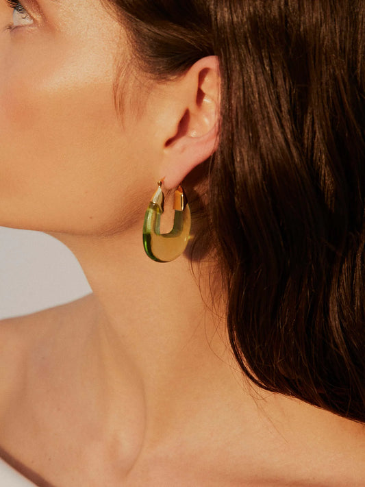 Shyla London | Rafelli Earrings - Soft Green