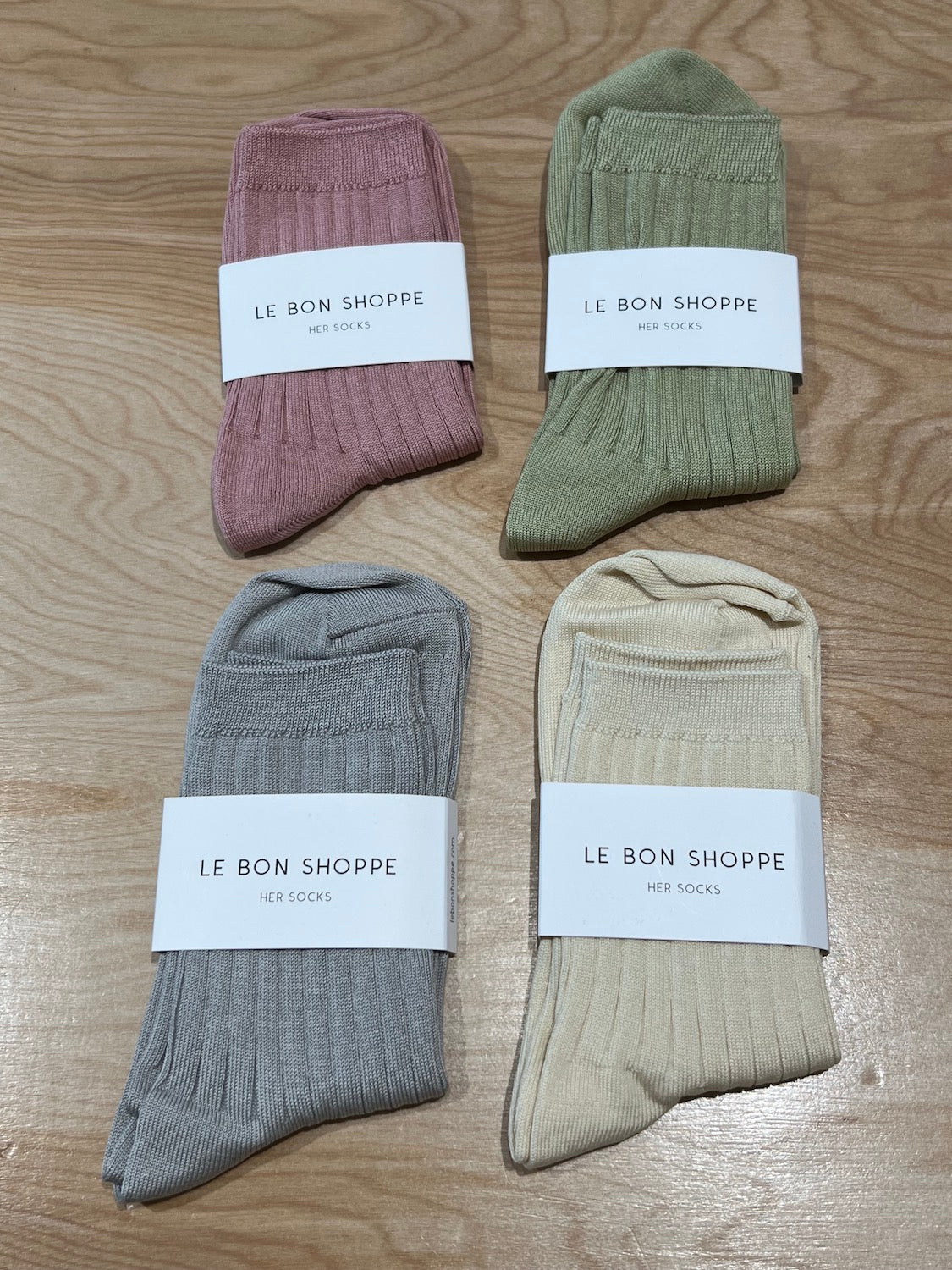 Le Bon Shoppe | Her Socks - Desert Rose