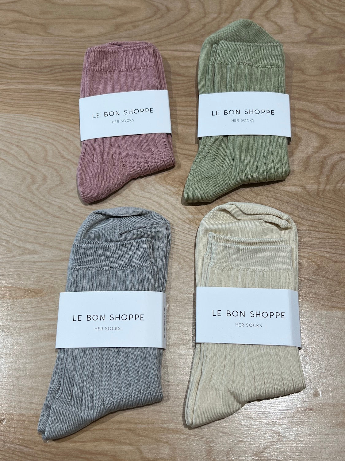 Le Bon Shoppe | Her Socks - Avocado