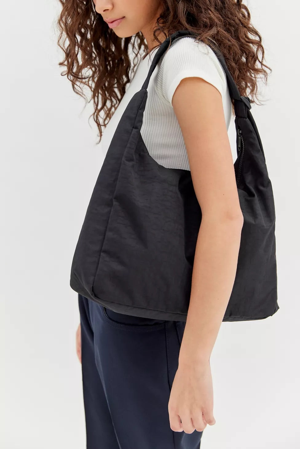 Baggu | Nylon Shoulder Bag - Black