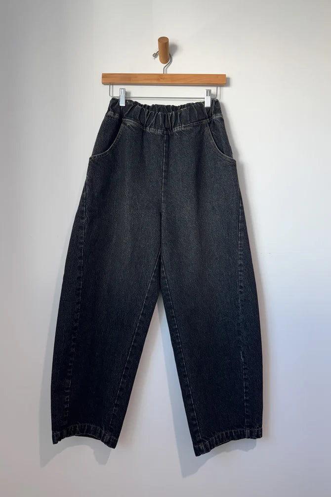 PRE-ORDER | Le Bon Shoppe | Arc Pants - Black Denim