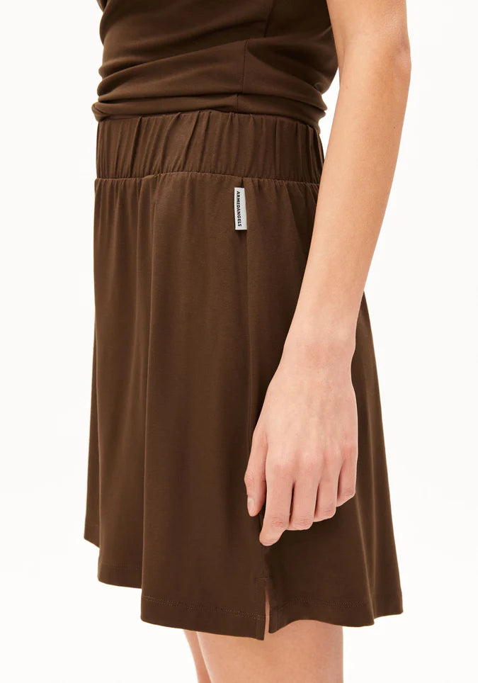 ARMEDANGELS | Relaxed Jersey Shorts - Dried Plum