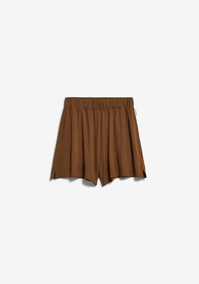 ARMEDANGELS | Relaxed Jersey Shorts - Dried Plum