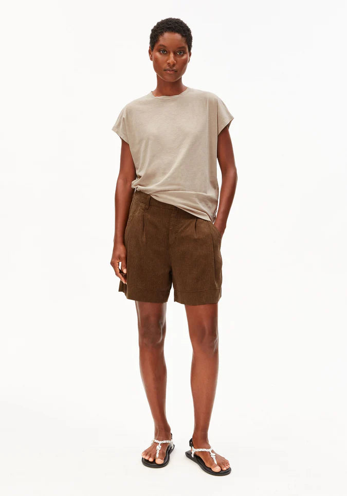 ARMEDANGELS | Slub Jersey T-Shirt - Sandstone