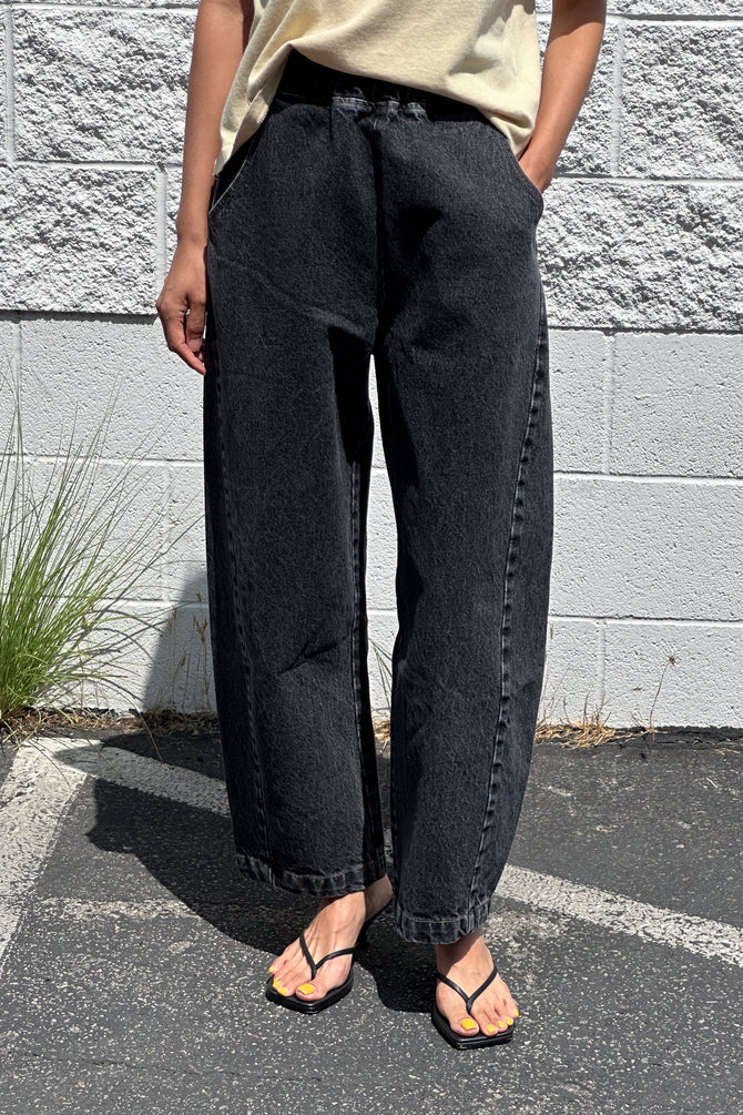 Le Bon Shoppe | Arc Pants - Black Denim