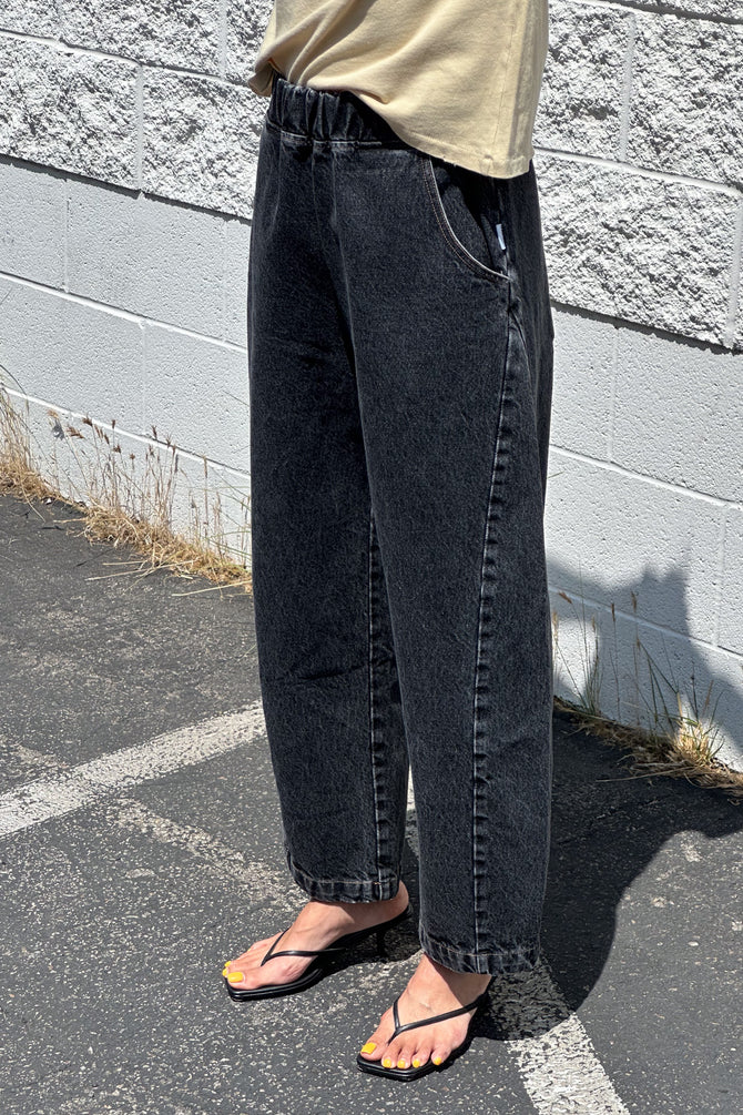 Le Bon Shoppe | Arc Pants - Black Denim