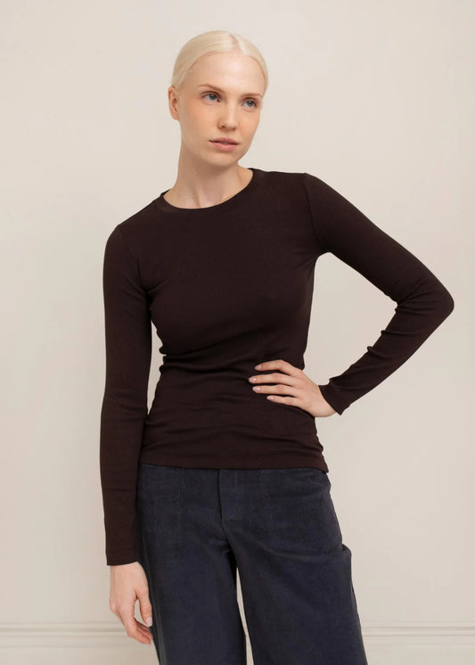 Paper Label | Lisa Long Sleeve - Chocolate Tort
