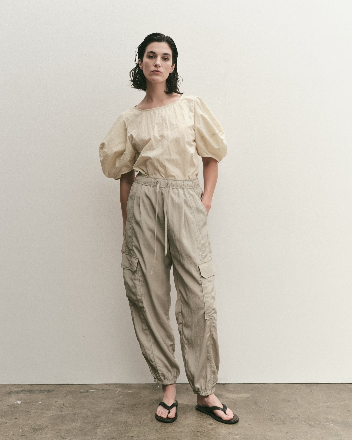 Mijeong Park | Lightweight Cargo Pant - Mint