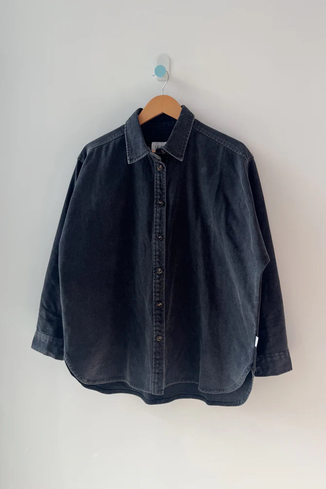 PRE Order Le Bon Shoppe | Theo Jacket - Black Denim