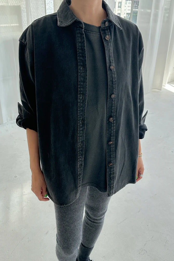 PRE Order Le Bon Shoppe | Theo Jacket - Black Denim
